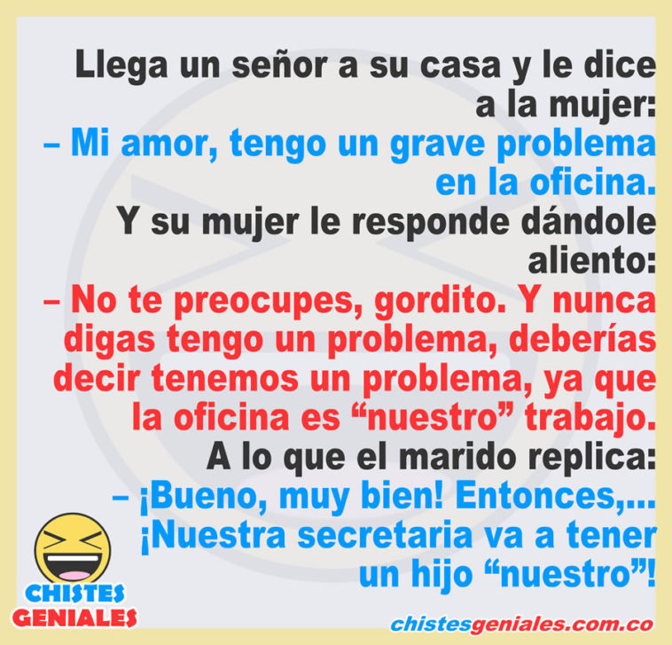 Un grave problema en la oficina, y su mujer se entera que es infiel ...