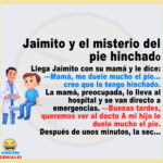 Jaimito y el misterio del pie hinchado