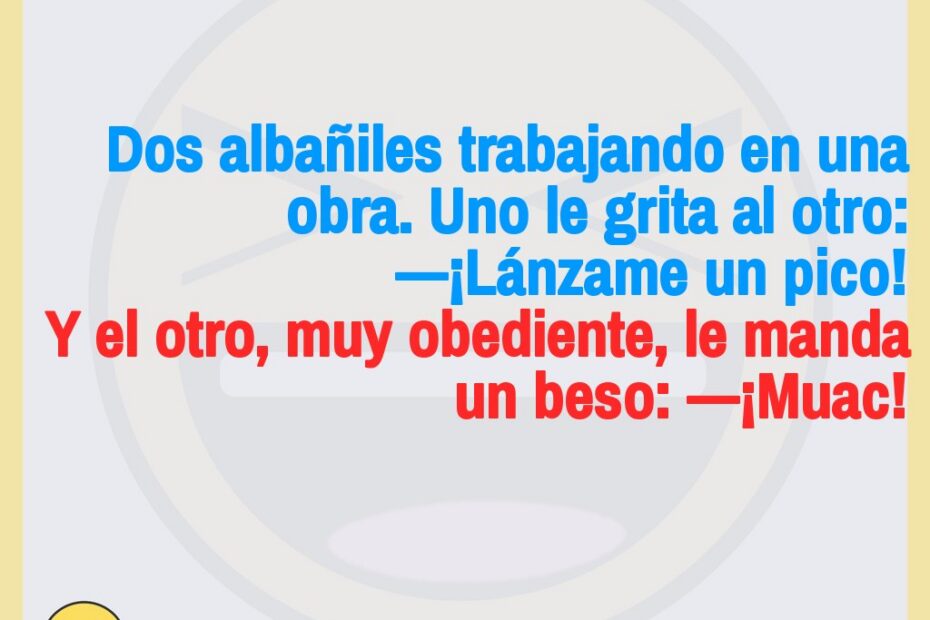 Los dos albañiles y el pico 4
