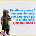 5 nombres de mujer que empiecen con MAR