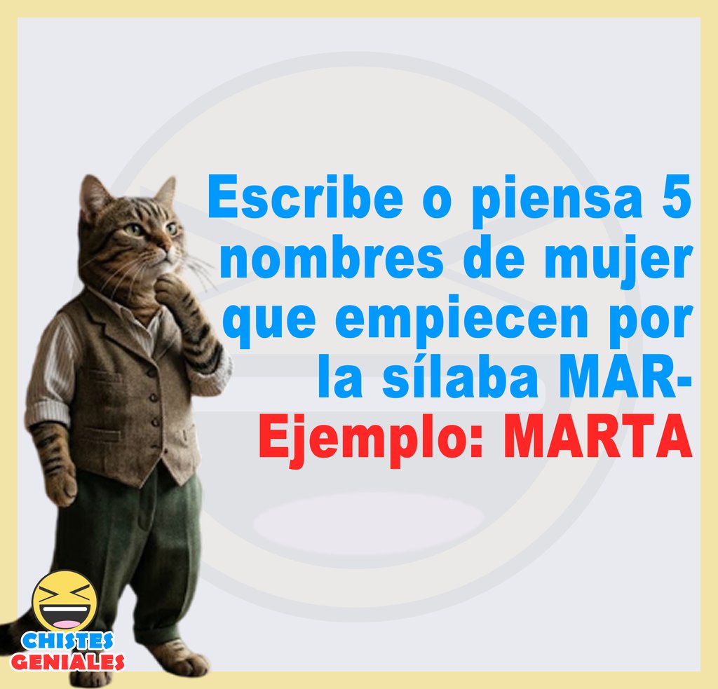 5 nombres de mujer que empiecen con MAR - Chistes Geniales