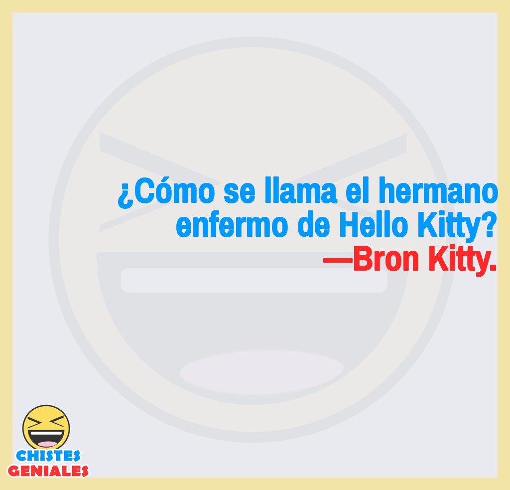 El hermano enfermo de Hello Kitty - Chistes Geniales