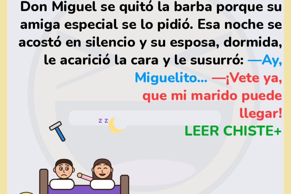 La barba que delató a don Miguel 13