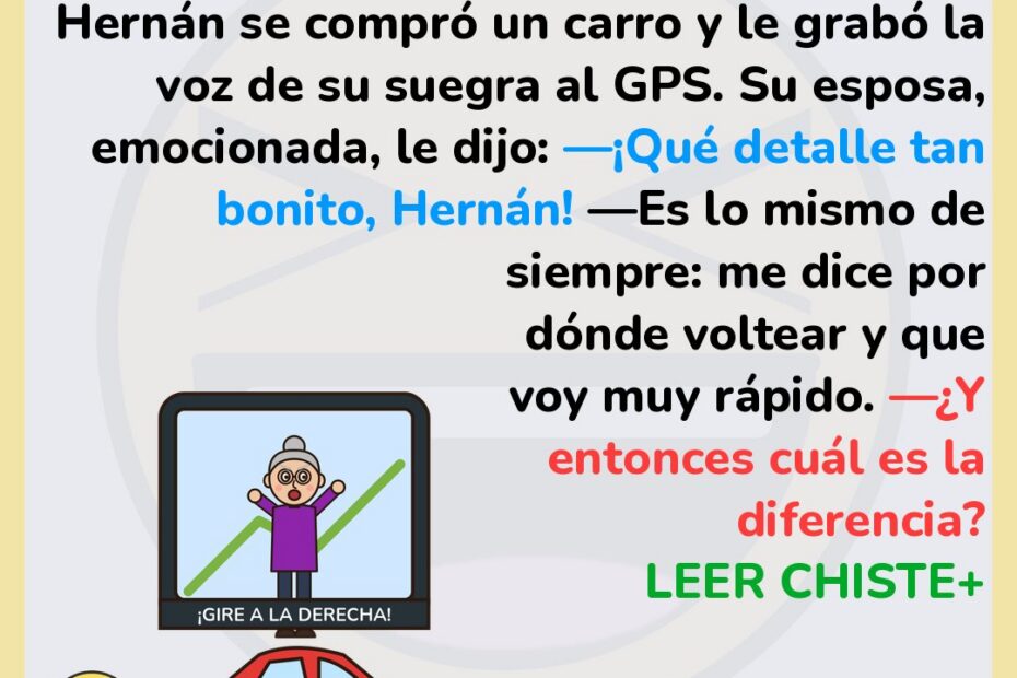 La suegra y el GPS nuevo 7