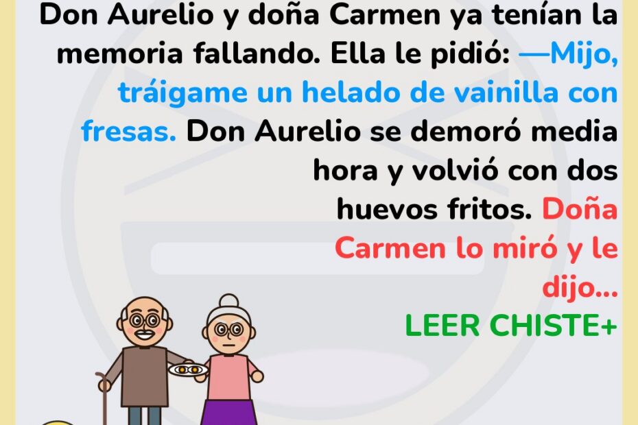 Los abuelos y el helado de fresa 5