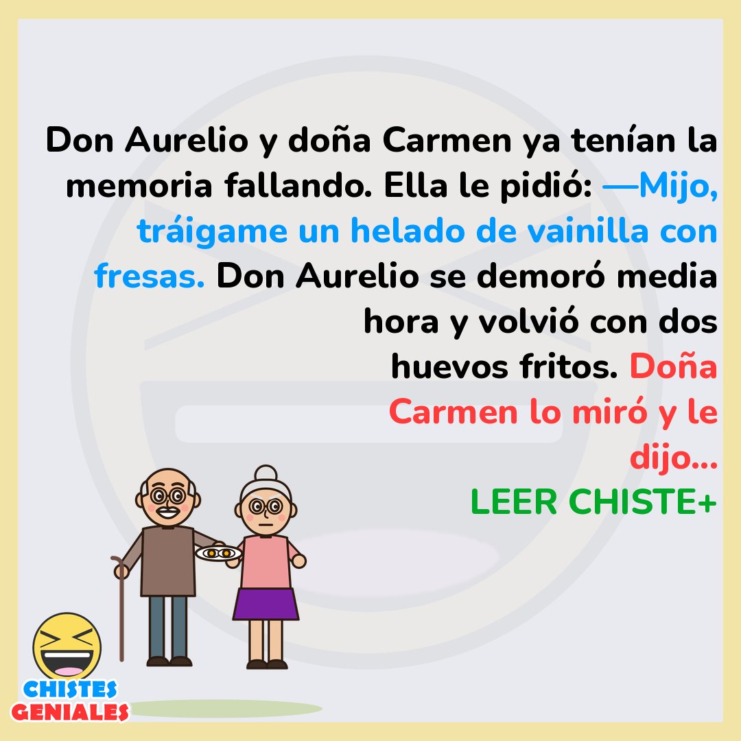 Los abuelos y el helado de fresa - Chistes Geniales