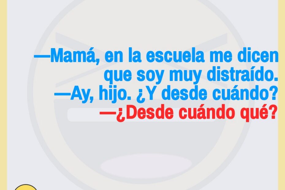 Chistes geniales: Pepito el distraído