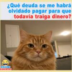 ¿Qué deuda se me habrá olvidado pagar?