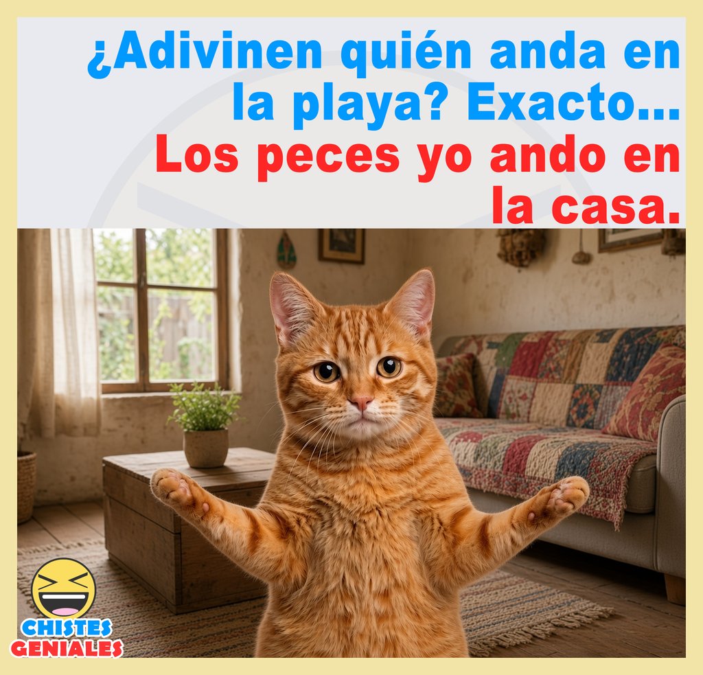 ¿Quién anda en la playa? - Chistes Geniales