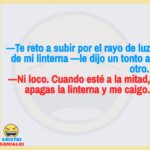 Los dos tontos y la linterna